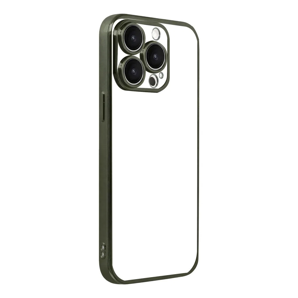 Apple İphone 15 Pro Max Razer Lensli Silikon - Yeşil görsel 3