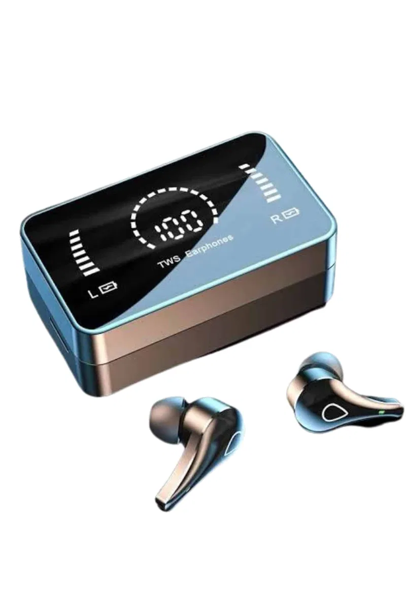 TWS Bluetooth Kulaklık Kablosuz Uzun Pil Ömrü Dijital Göstergeli Powerbank görsel 5