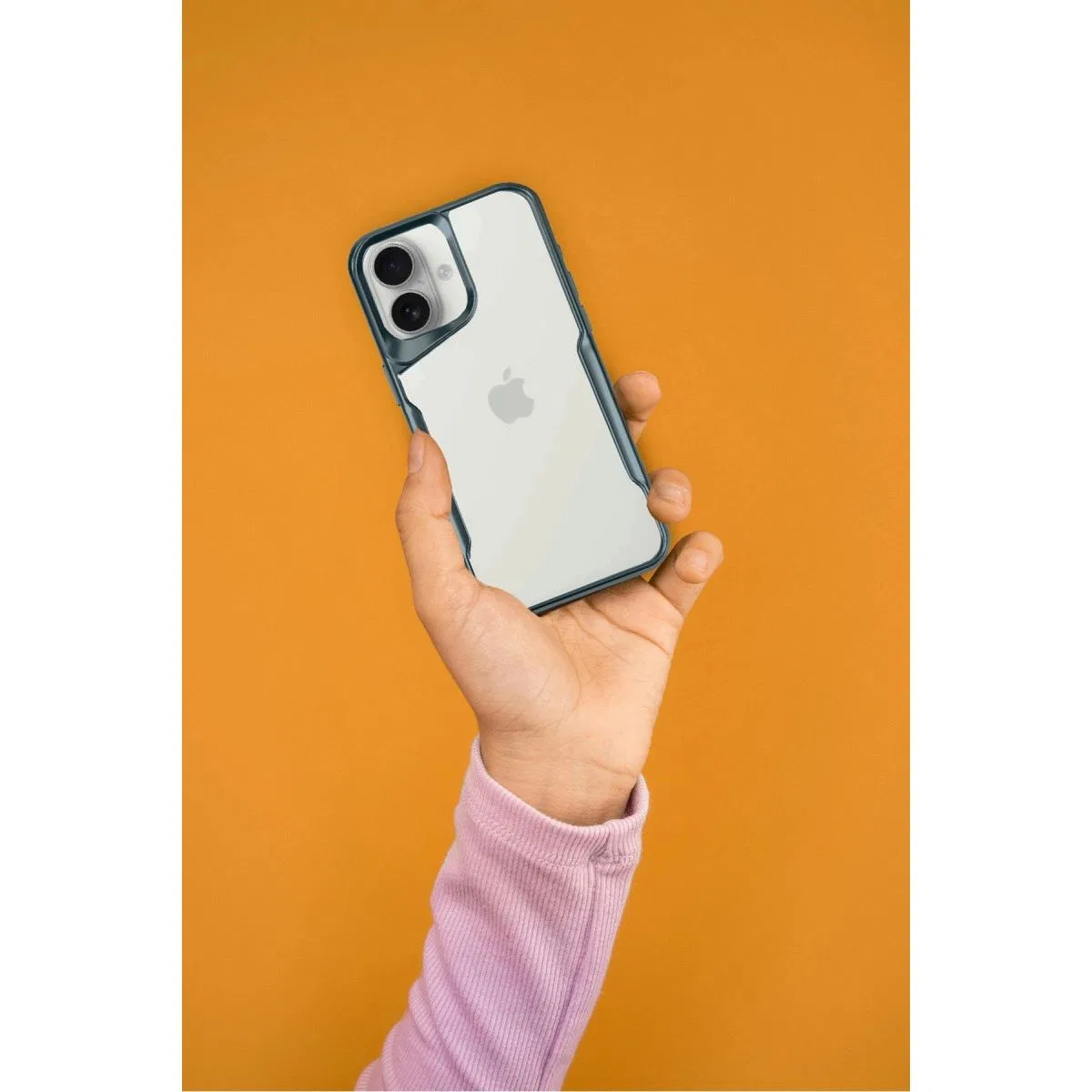 Apple İphone 16 Plus Kılıf Boyi Silikon Kapak - Turkuaz görsel 2