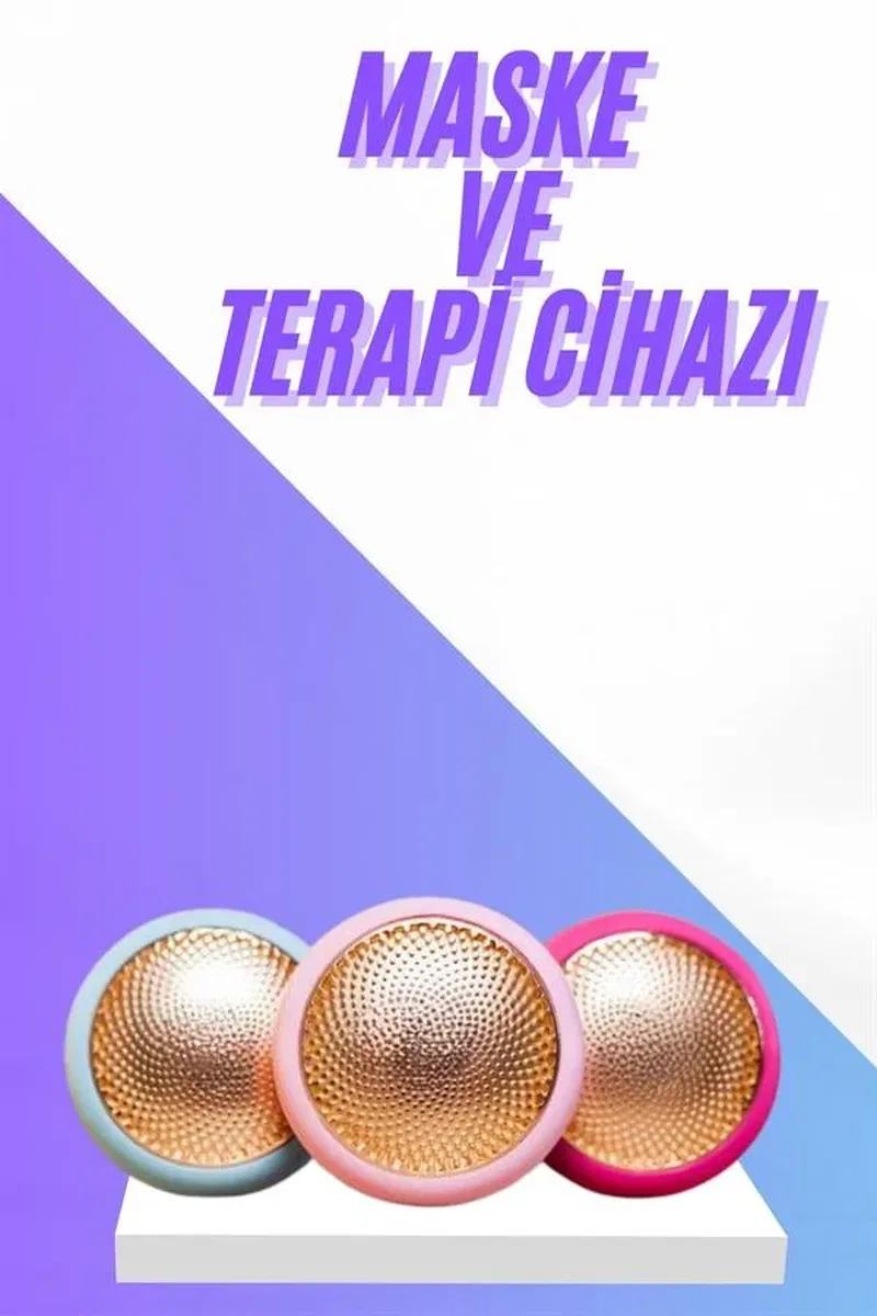 Mini Akıllı Maske Terapi Cihazı Cilt Bakım Led Işık Terapi Cihazı görsel 2