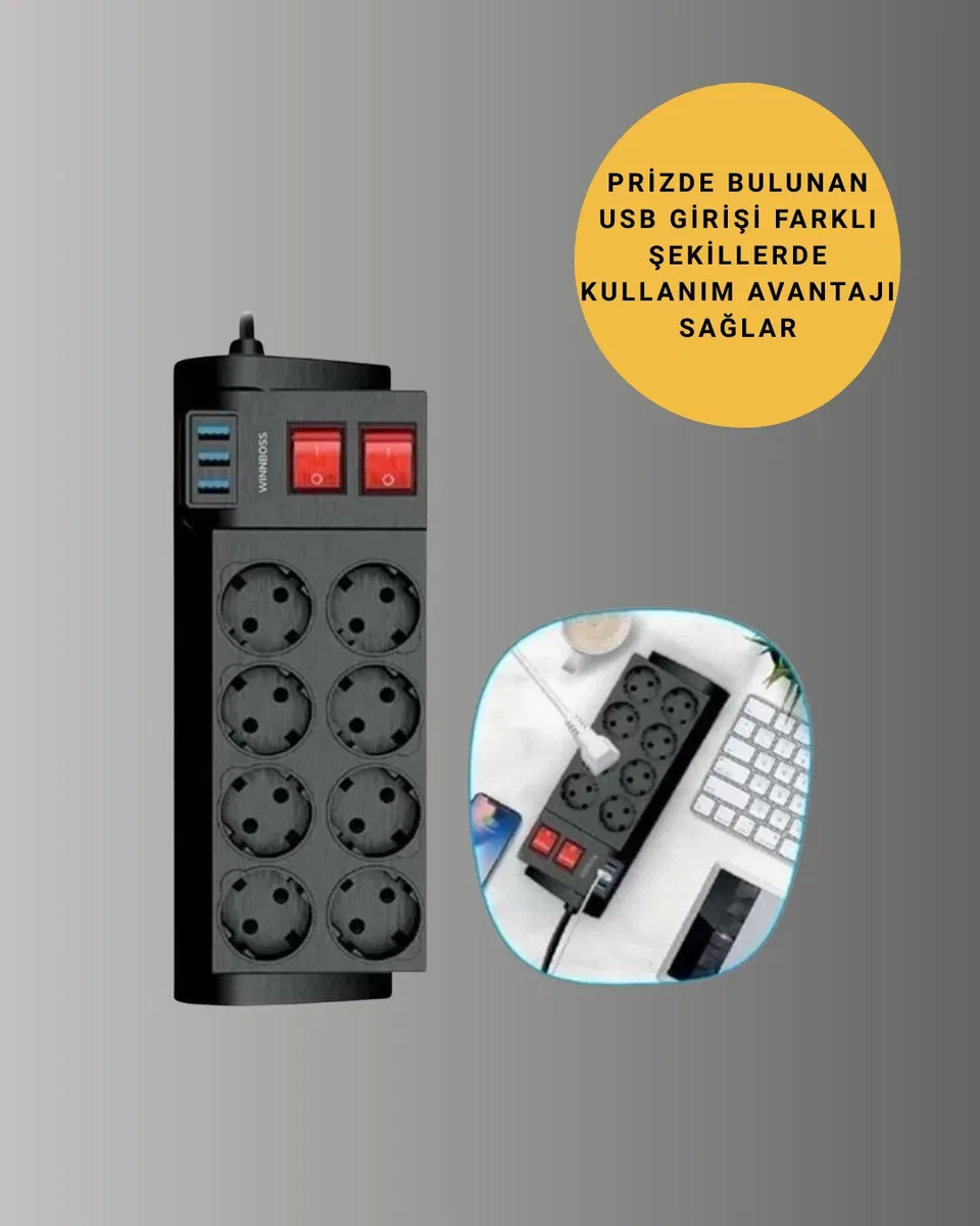 8Lİ PRİZ görsel 2