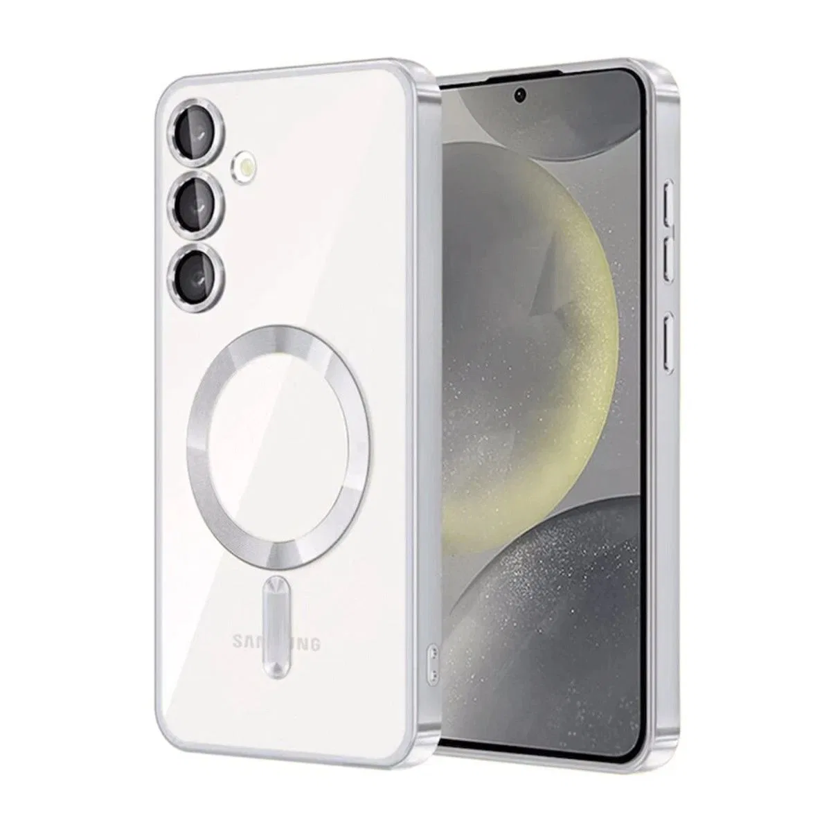 Samsung Galaxy A56 Kross Magneticsafe Kapak - Titan Gri