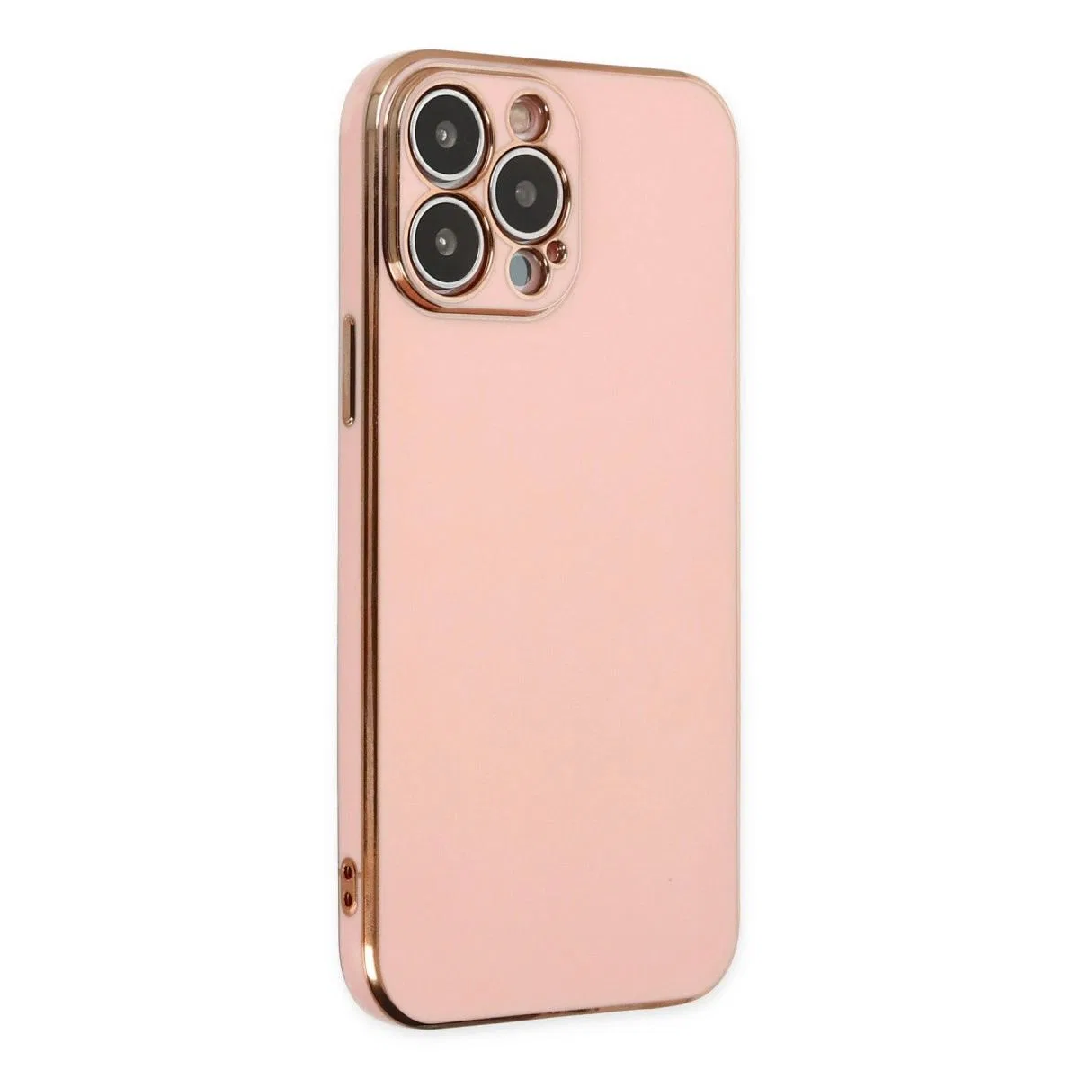 Apple İphone 14 Pro Kılıf Volet Silikon - Pembe