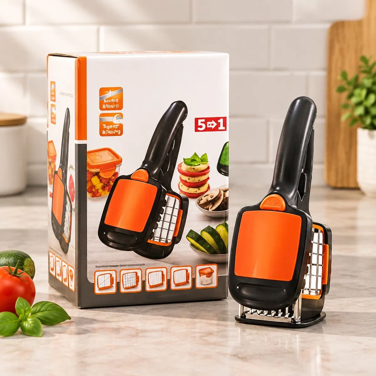 5 in 1 Doğrayıcı Rende