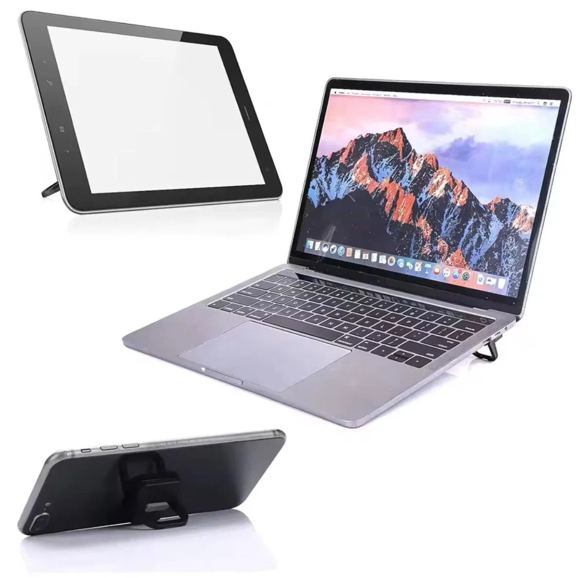 Katlanabilir Mini Laptop Ve Tablet Yükseltici (2’li Set) görsel 3