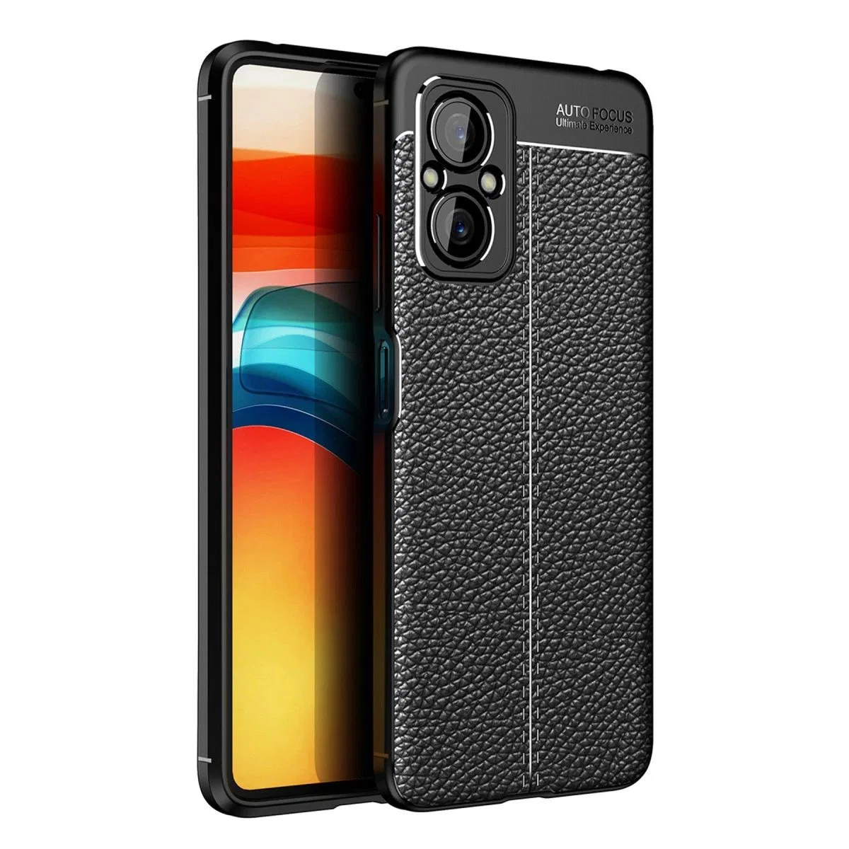 Xiaomi Poco M5 Kılıf Auto Focus Kapak - Siyah