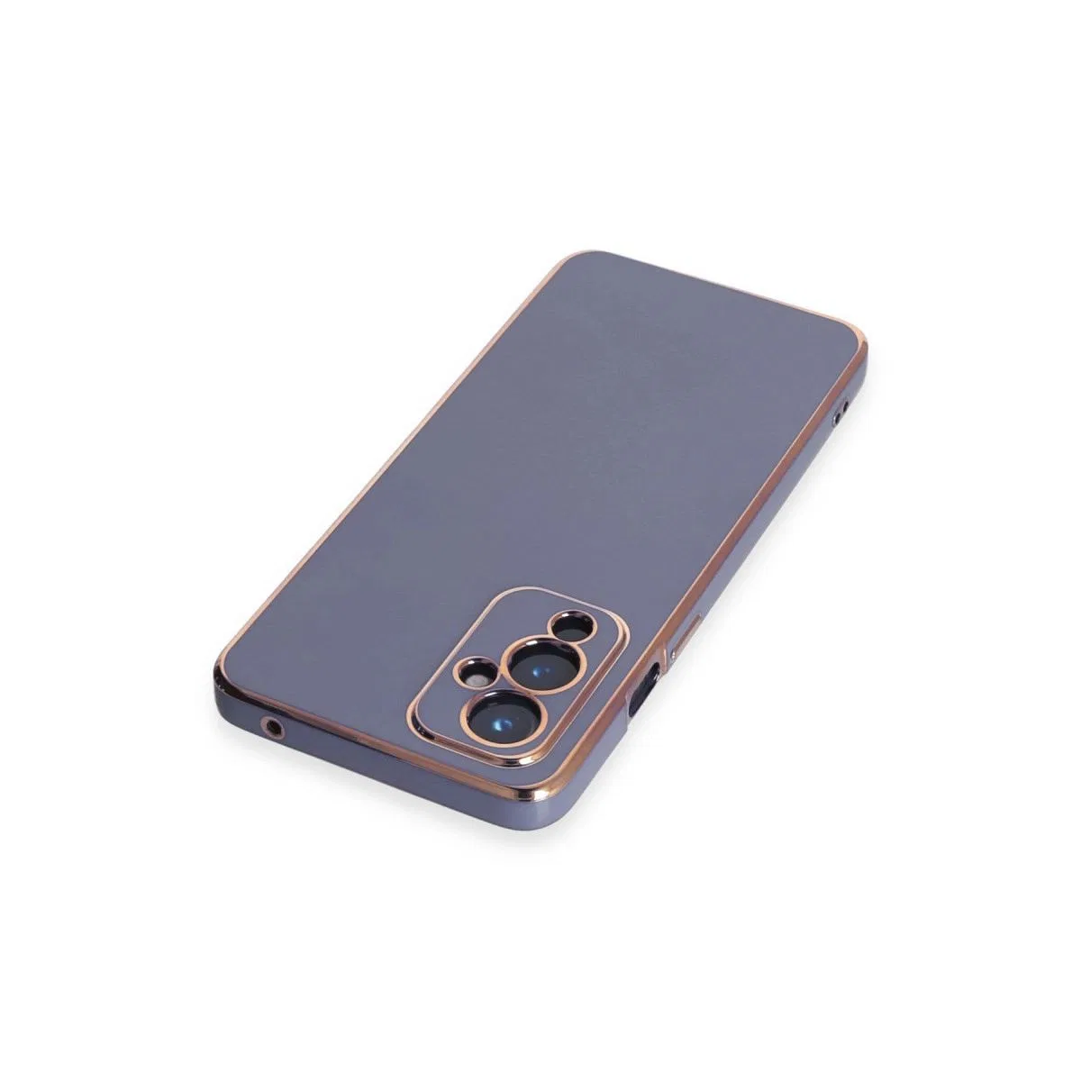 One Plus 9 Kılıf Volet Silikon - Mavi görsel 3