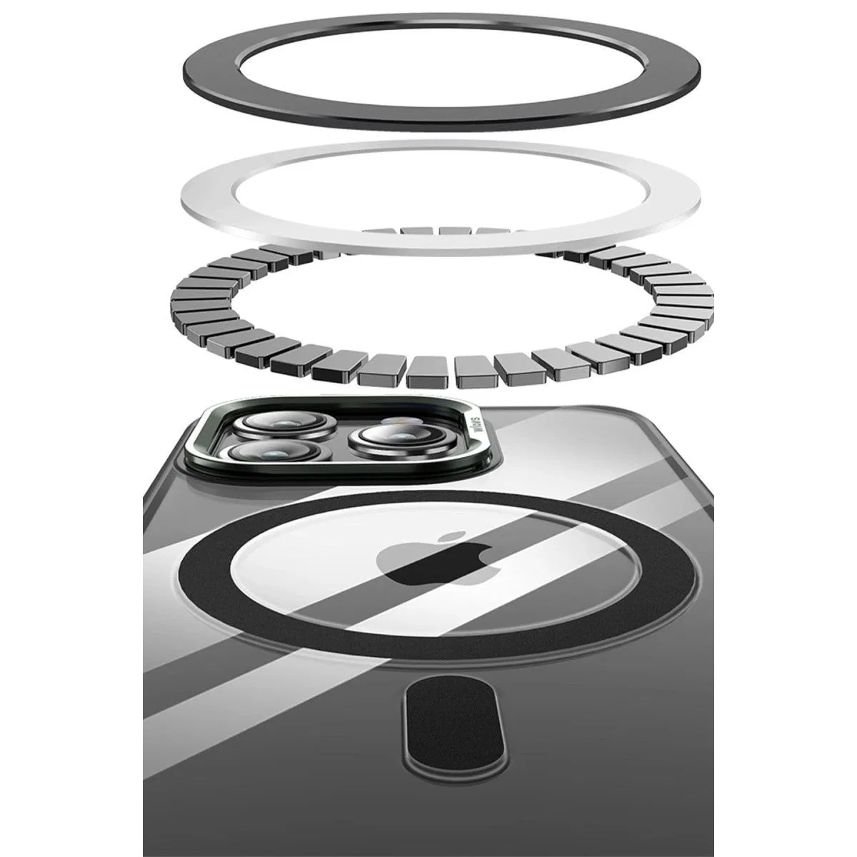 Joko Apple İphone 14 Pro Drop Magsafe Kapak - Derin Mor görsel 3