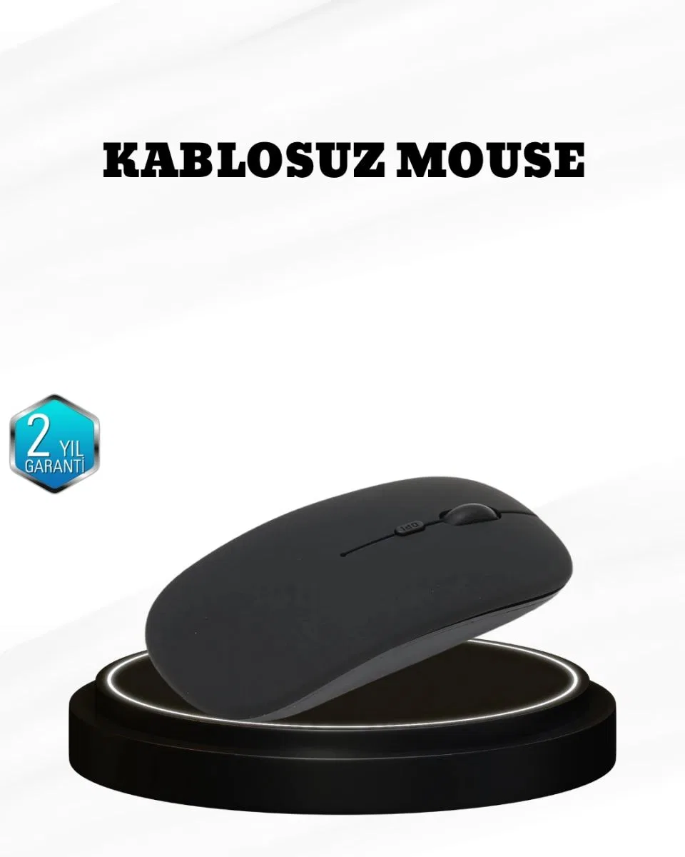 Kablosuz Mouse – Anlık Dpı Geçişi, Gelişmiş Sensör, Hassas Ve Akıcı Kontrol