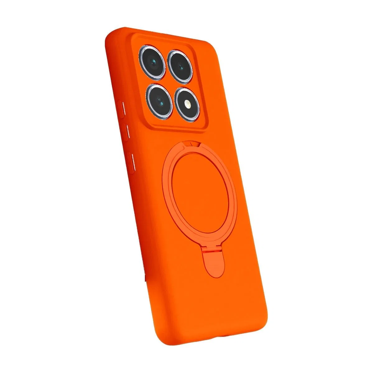 Xiaomi Mi 14t Pro Regal Magsafe Standlı Kapak - Turuncu görsel 2