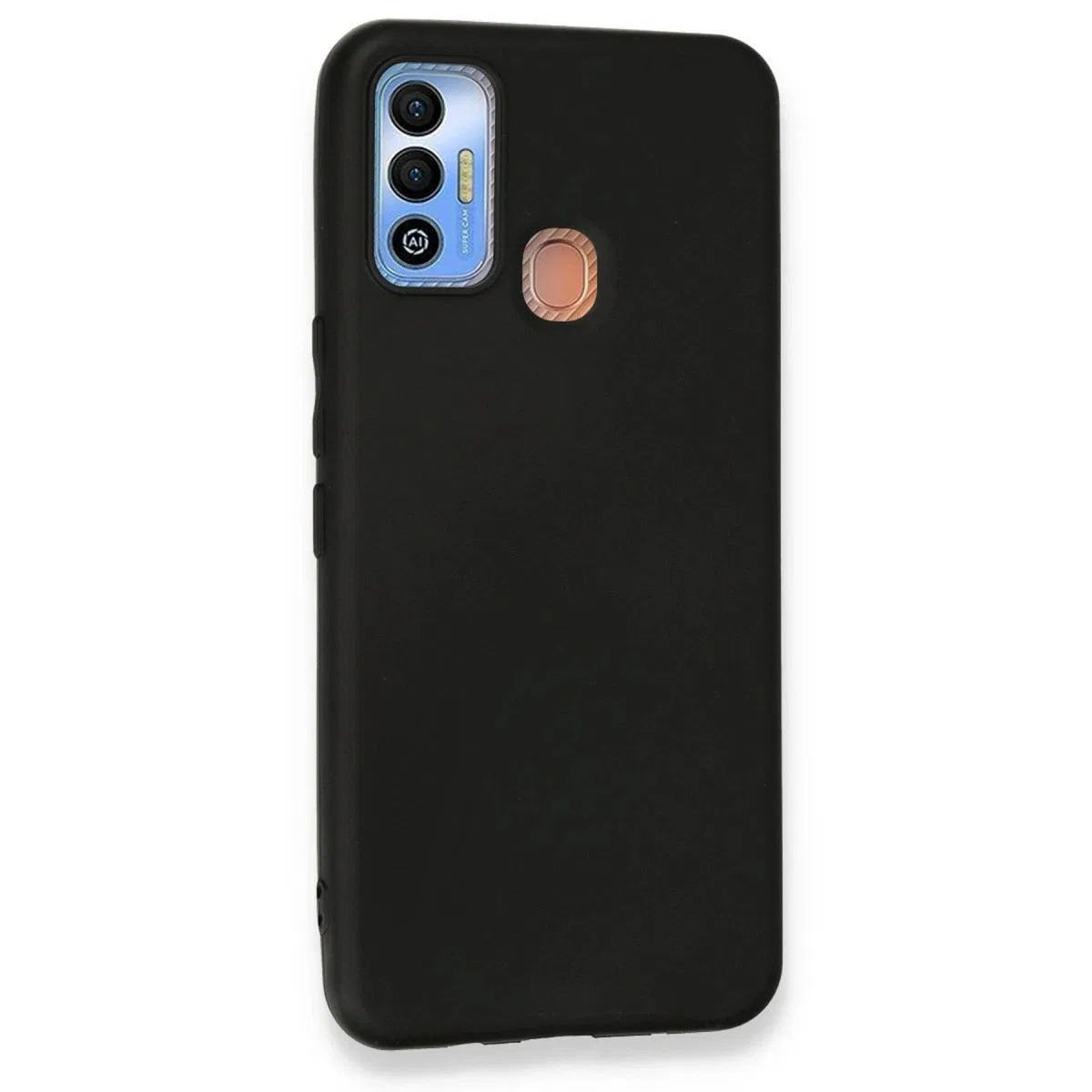 Tecno Spark 7t Kılıf First Silikon - Siyah görsel 2