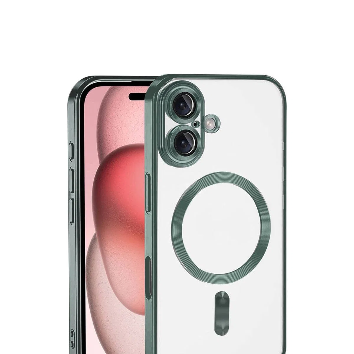 Apple İphone 17 Kross Magneticsafe Kapak - Koyu Yeşil görsel 2