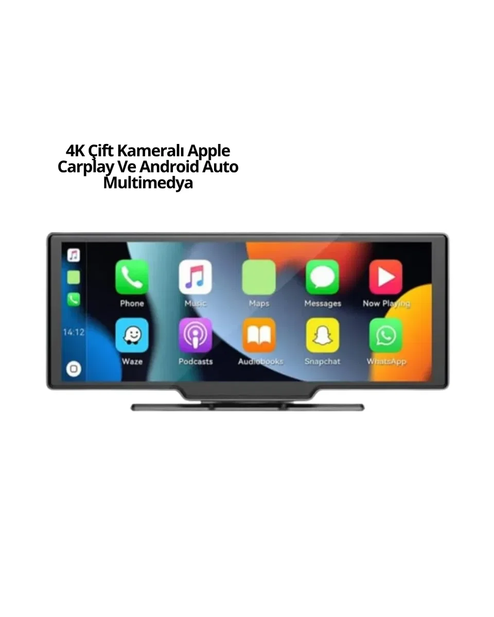 Honda Civic, Jazz, HR-V, CR-V, Nissan Qashqai, Micra, Juke, Uyumlu Kablosuz CarPlay & Android Auto Multimedya – Geri Görüş Kameralı