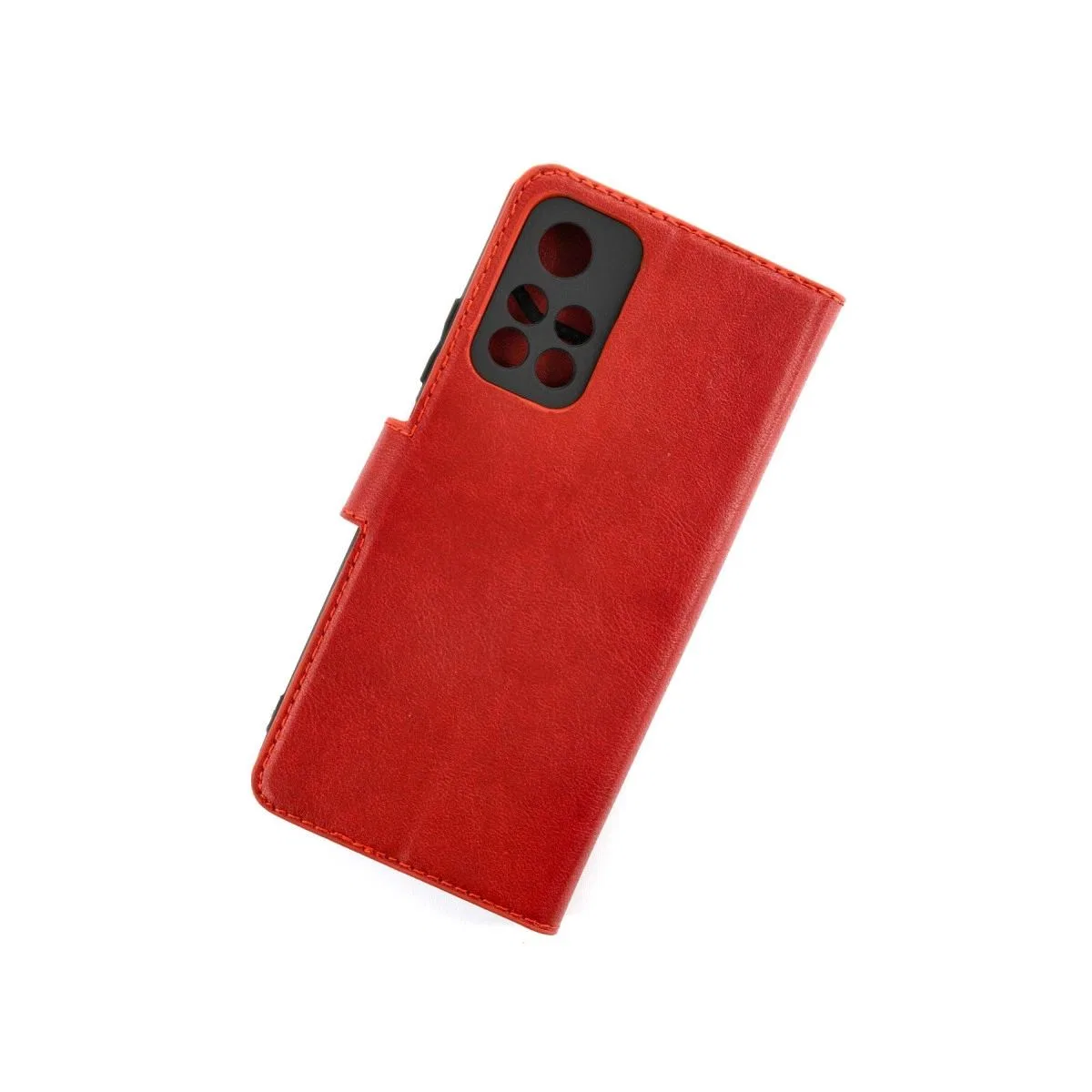 Xiaomi Redmi Note 11t Kılıf Trend S Plus Kapaklı Kılıf - Kırmızı görsel 3