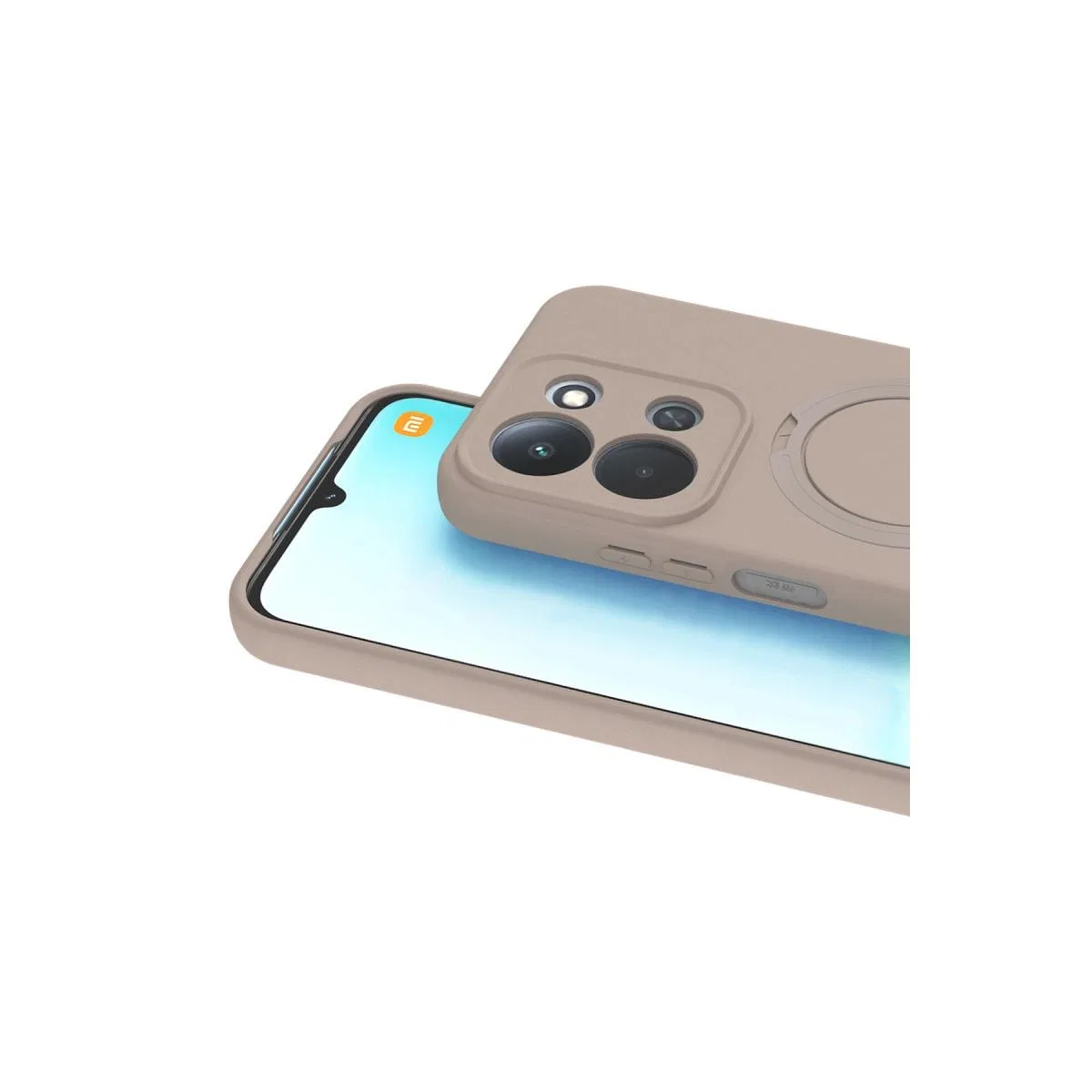 Xiaomi Redmi 15c 4g Regal Magsafe Standlı Kapak - Çöl Titanyum görsel 3