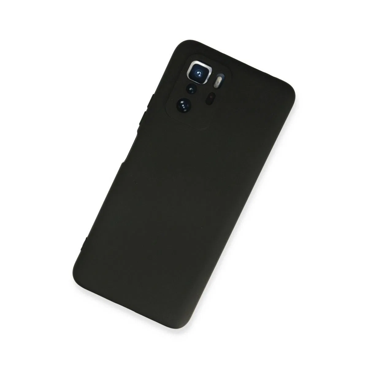 Xiaomi Poco X3 Gt Kılıf Nano İçi Kadife Silikon - Siyah görsel 2