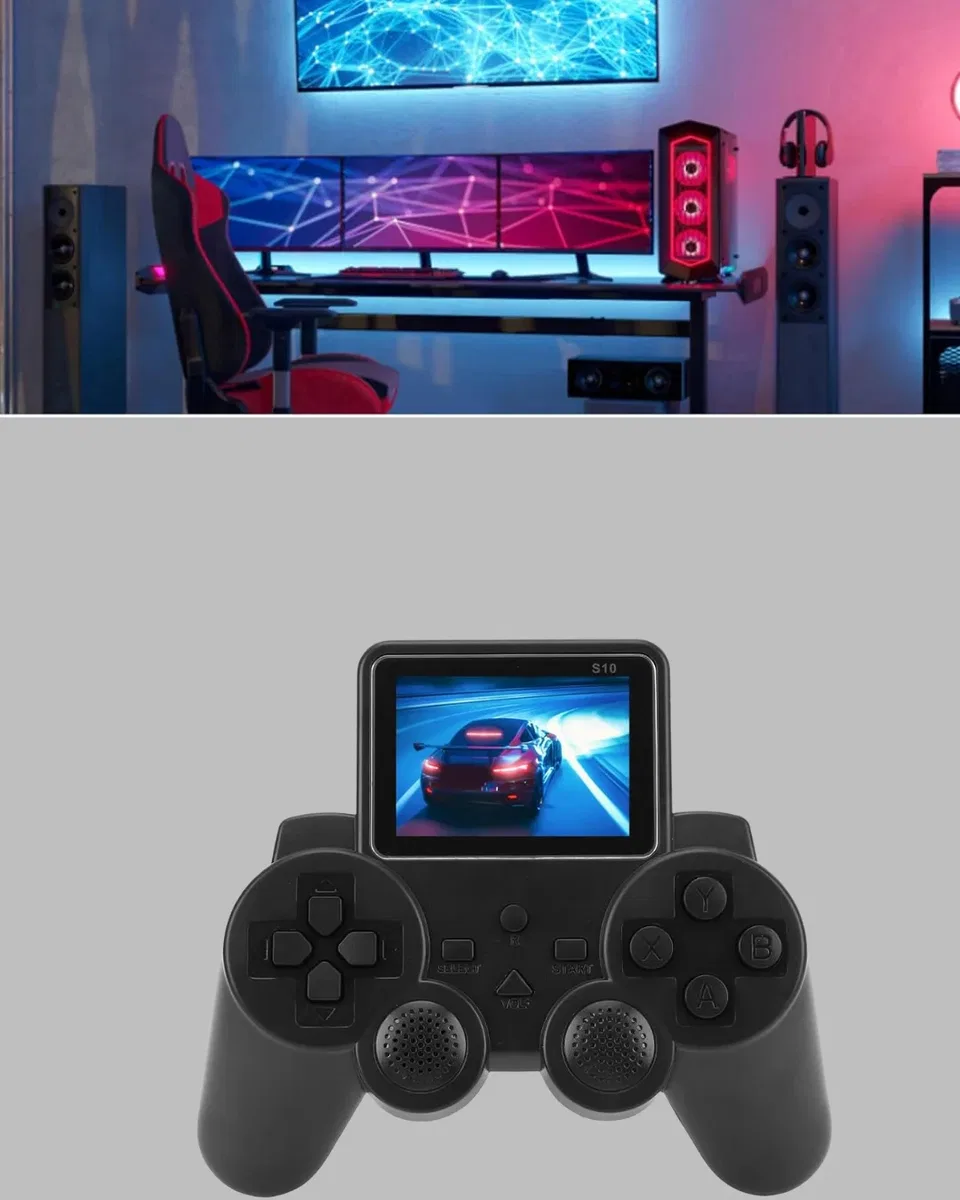 S10 Gamepad HDMI TV Bağlantılı 520 Klasik Retro Oyun 2025 Seri Orijinal Yeni Nesil görsel 3