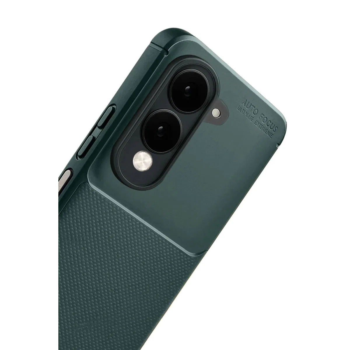 Vivo Y29s Auto Focus Karbon Kapak - Koyu Yeşil görsel 4