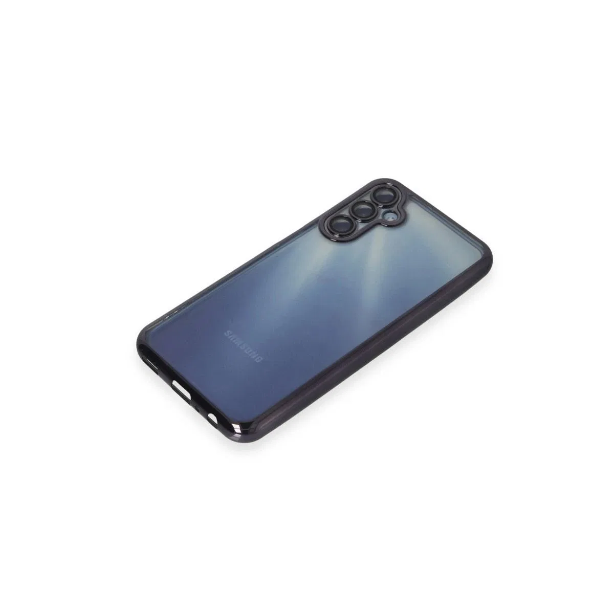 Samsung Galaxy A35 5g Kılıf Razer Lensli Silikon - Mor görsel 4