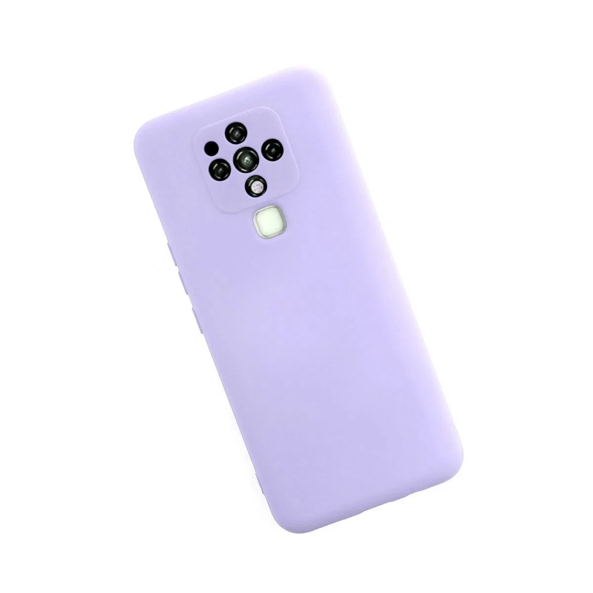 Tecno Camon 16 Kılıf Nano İçi Kadife Silikon - Lila görsel 2