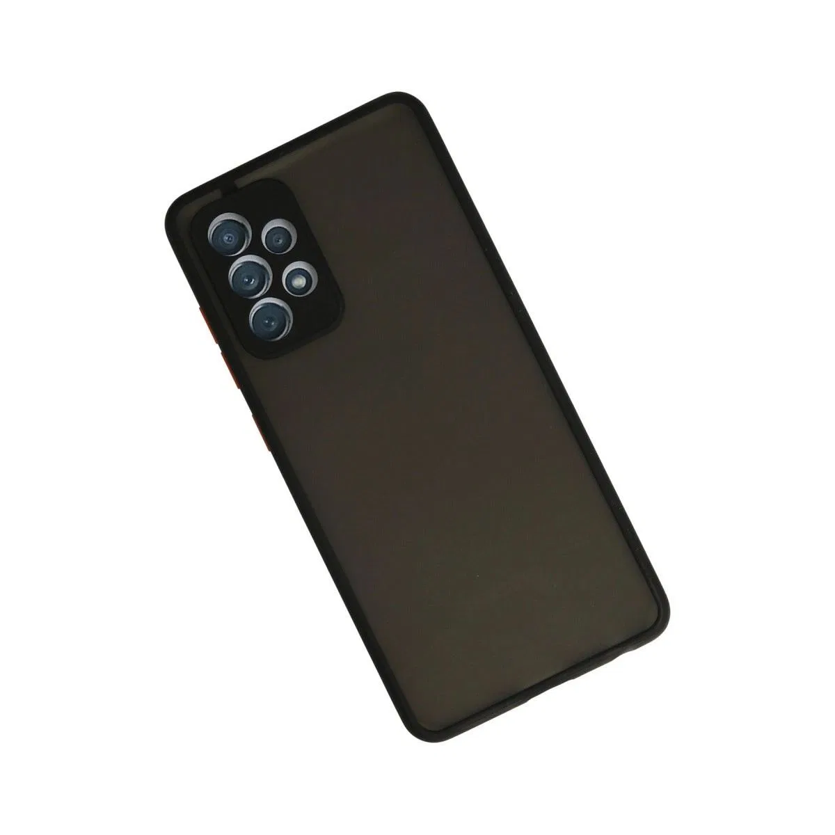 Samsung Galaxy A72 Kılıf Montreal Silikon Kapak - Siyah görsel 3