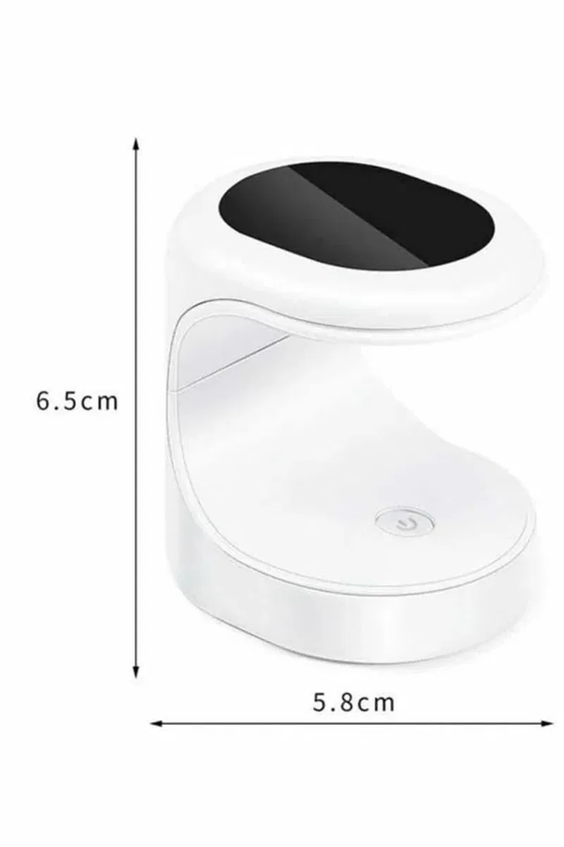 Seyehat Tipi Mini Oje Kurutucu Ultraviole Mor Işık Protez Tırnak Kurutucu görsel 5