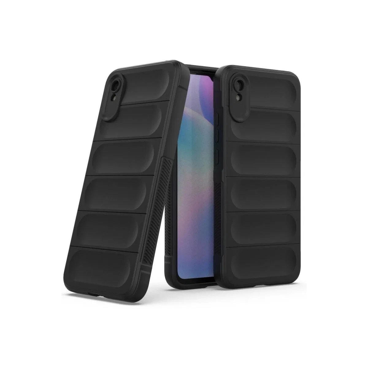 Xiaomi Redmi 9a Kılıf Optimum Silikon - Siyah görsel 2