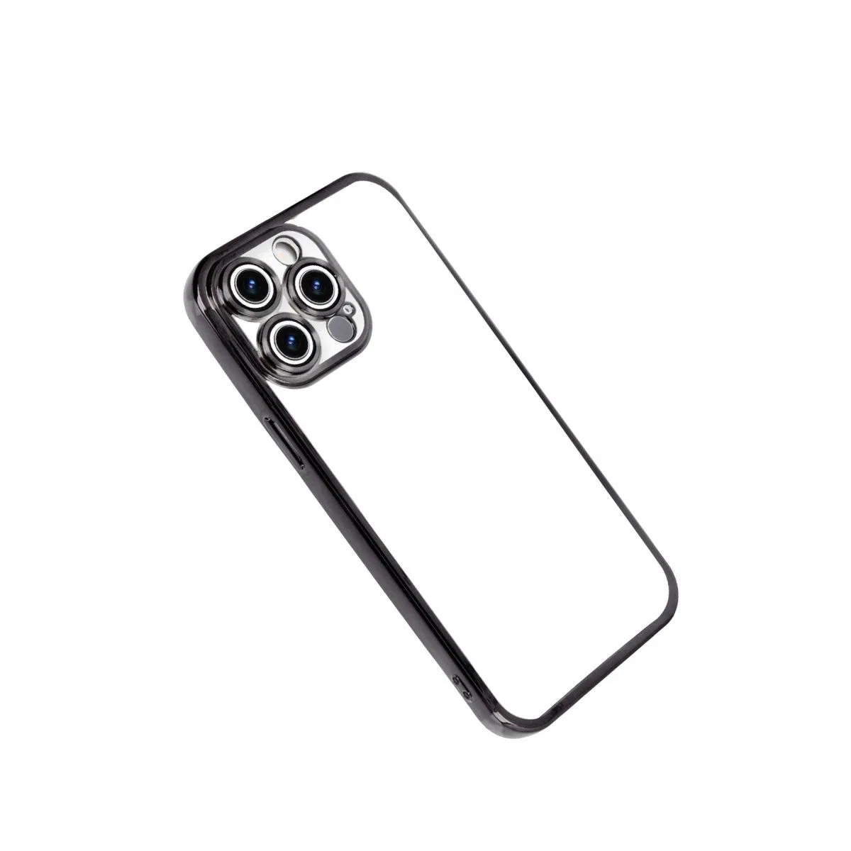 Apple İphone 15 Pro Max Razer Lensli Silikon - Siyah görsel 3