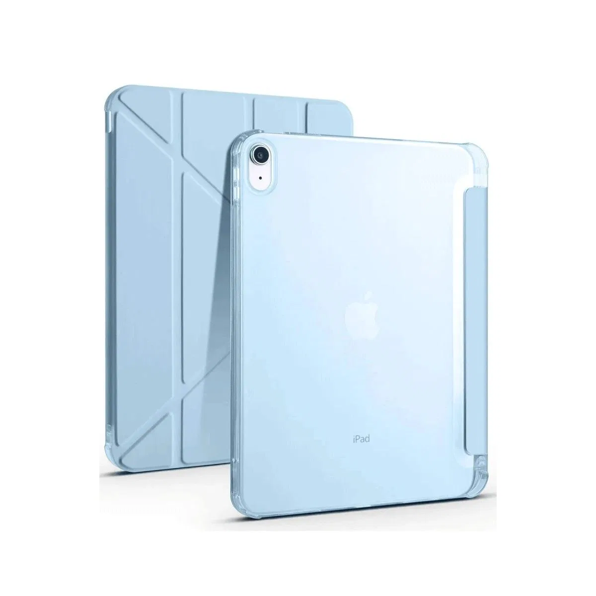 Apple İpad 2022 10. 9 (10. nesil) Kılıf Kalemlikli Mars Tablet Kılıfı - Mavi görsel 4