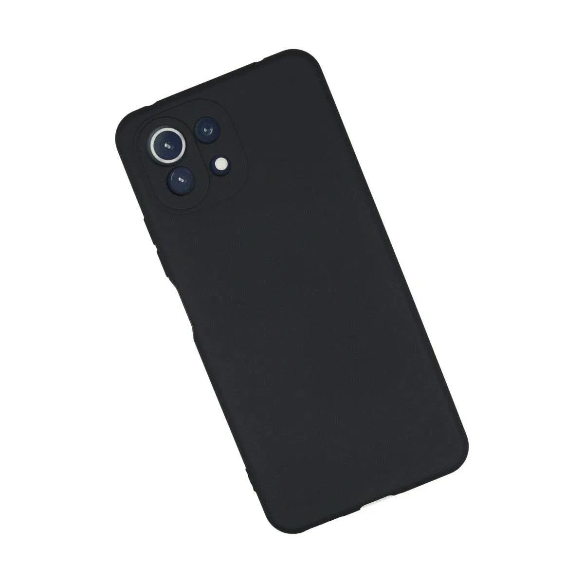 Xiaomi Mi 11 Lite Kılıf Nano İçi Kadife Silikon - Lacivert görsel 2
