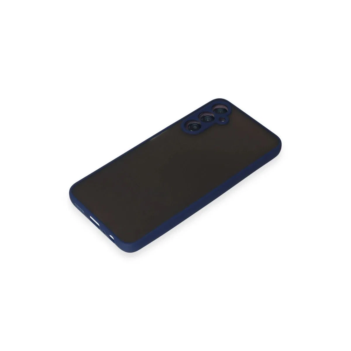 Samsung Galaxy A05s Kılıf Montreal Silikon Kapak - Lacivert görsel 4