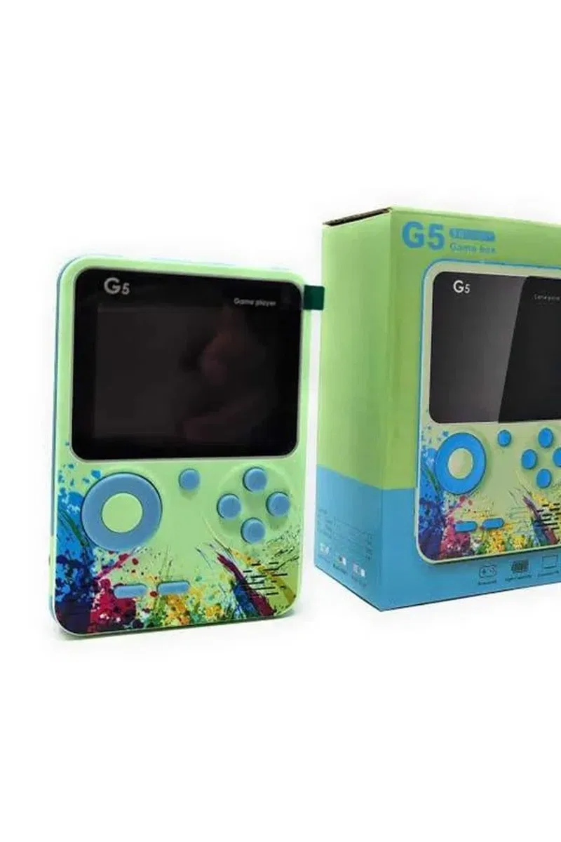 3. 5 İnç Klasik Retro LCD Ekran 500 Oyunlu Oyun Konsolu Taşınabilir