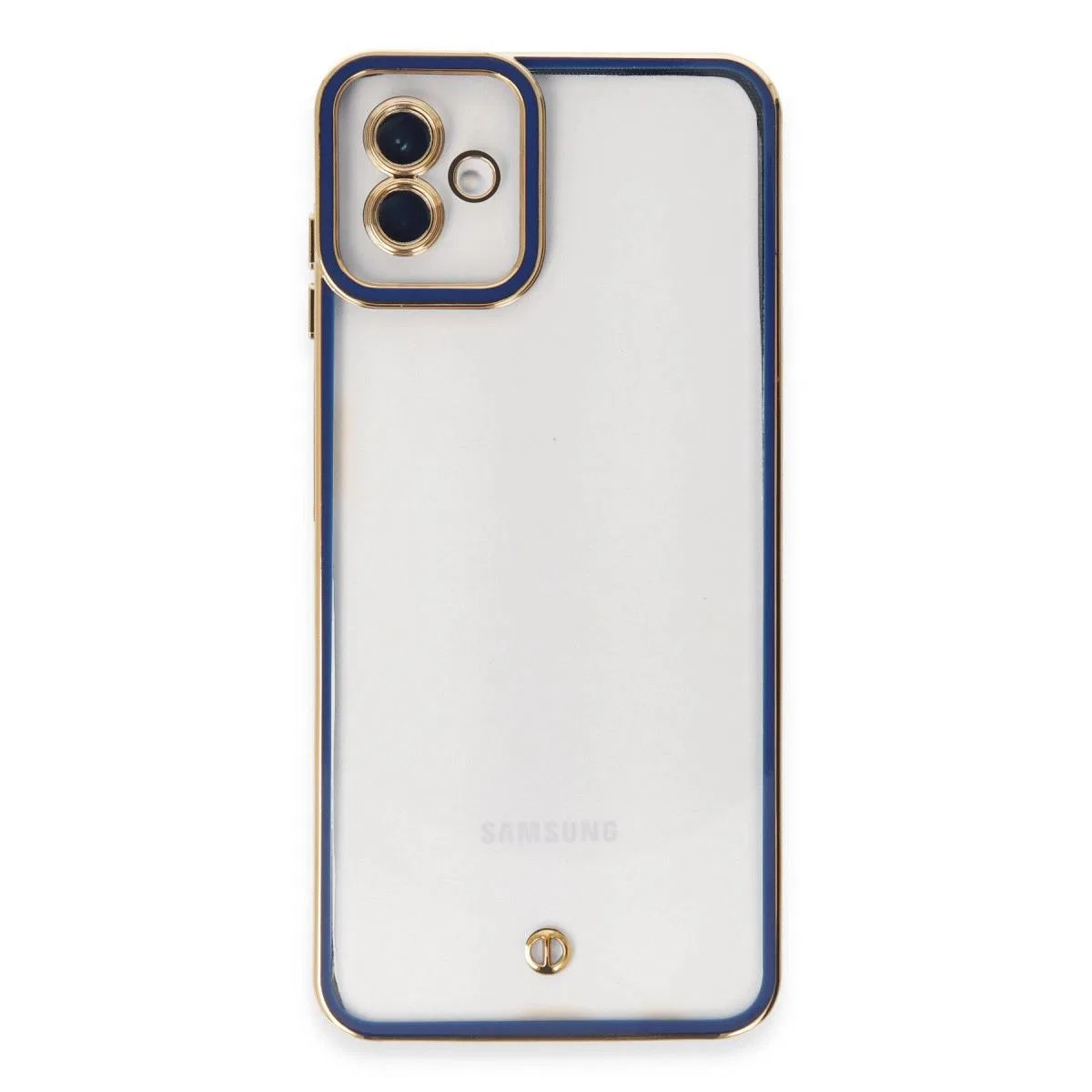 Samsung Galaxy A04 Kılıf Liva Lens Silikon - Mavi görsel 2
