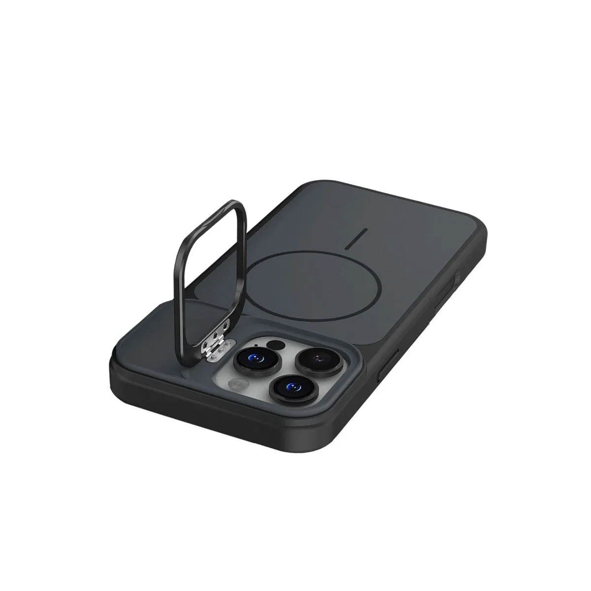 Joko Apple İphone 16 Pro Max Pale Magsafe Standlı Kapak - Siyah görsel 3