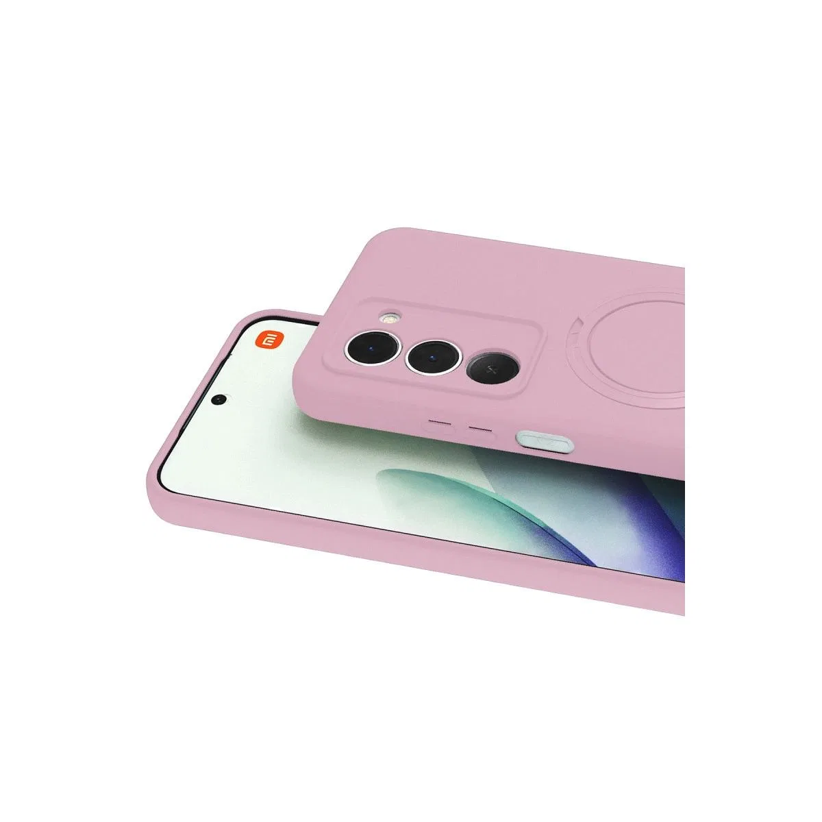 Xiaomi Redmi 15 4g Regal Magsafe Standlı Kapak - Açık Pembe görsel 3