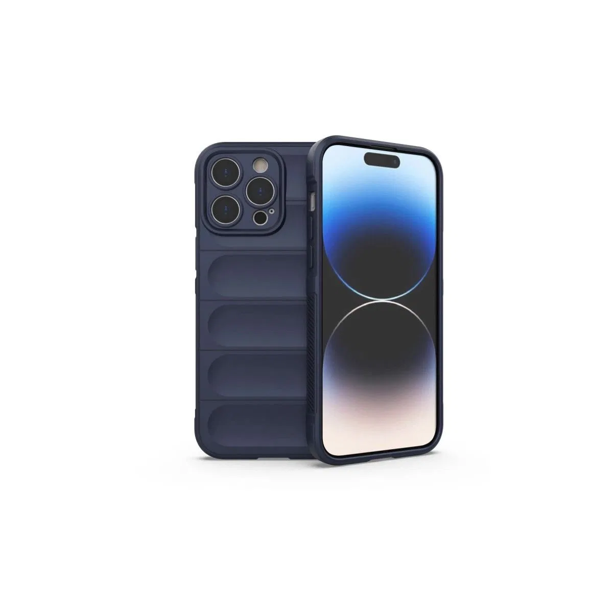 Apple İphone 15 Pro Kılıf Optimum Silikon - Lacivert