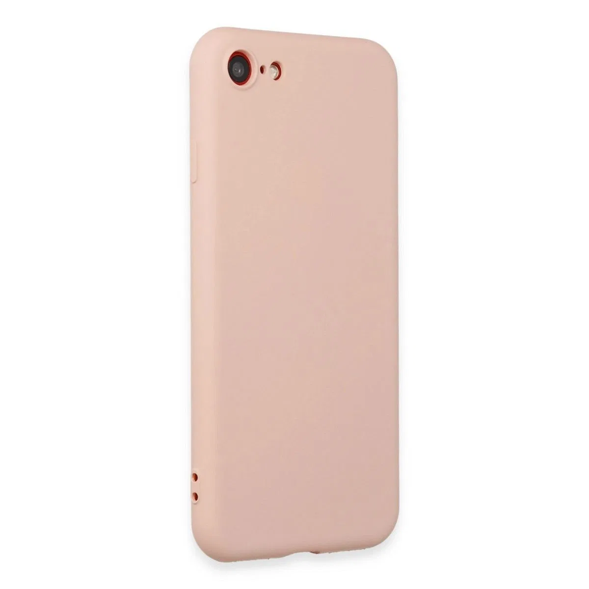 Apple İphone 7 Kılıf First Silikon - Pudra görsel 2