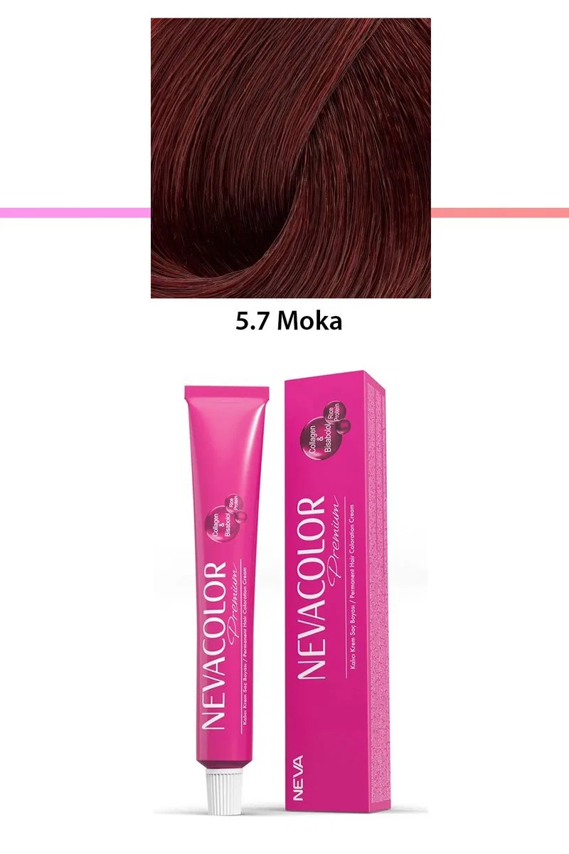 Premium 5. 7 Moka - Kalıcı Krem Saç Boyası 50 g Tüp