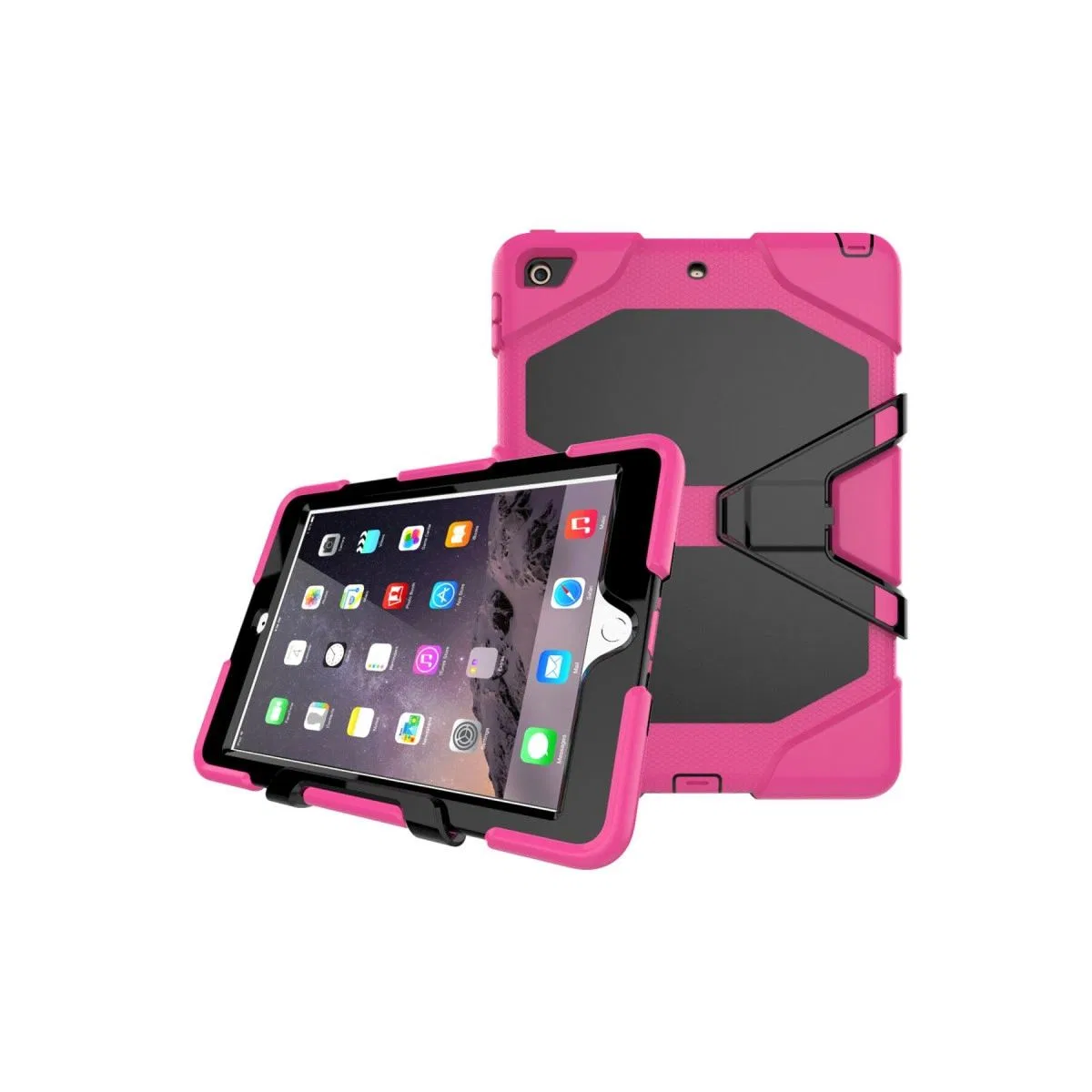 Apple İpad 5 Air 9. 7 Kılıf Griffin Tablet Kapak - Pembe görsel 2