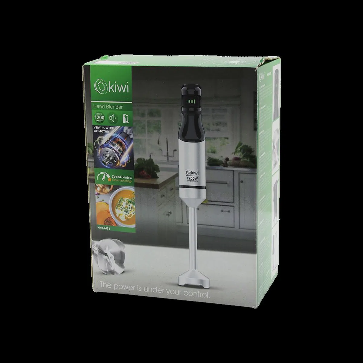 1200W Çubuk El Blender - Değişken Hız, Çelik Bıçak görsel 2