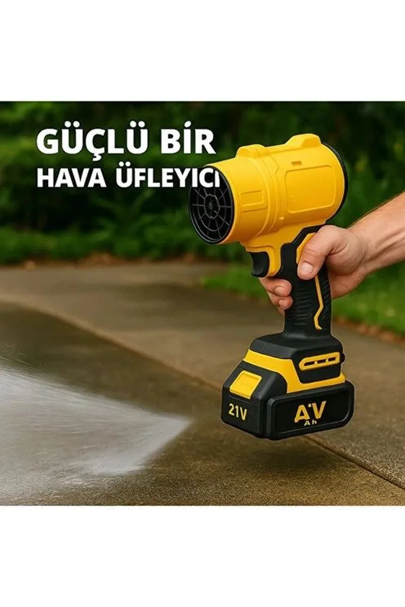 Ahv-18 Turbo Hava Üfleyici | 4 Kademe Hız | 21v 431w Kablosuz Blower | 32. 000 Rpm’’ görsel 6