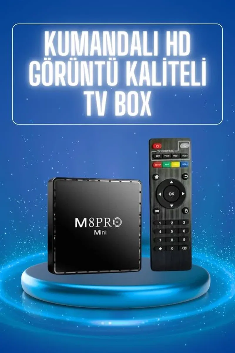 Android Tv Smart Box Kablosuz MX Box Android Tv Smart Box görsel 2