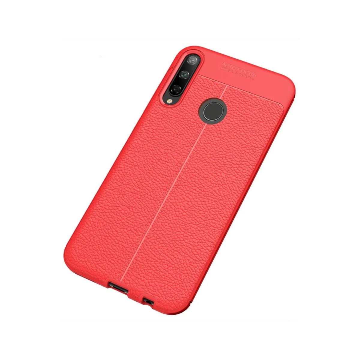 Huawei P40 Lite E Kılıf Auto Focus Kapak - Kırmızı görsel 2