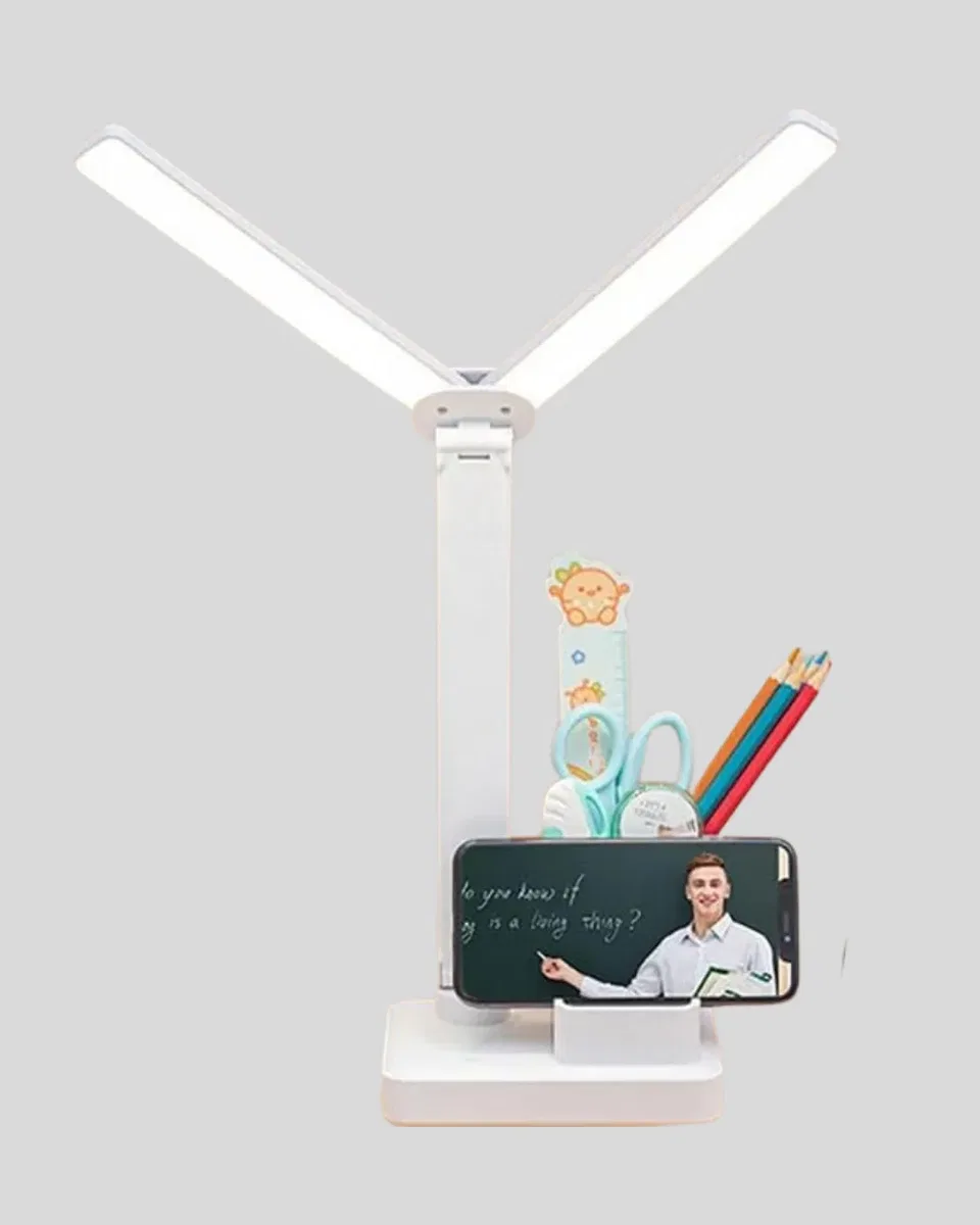 LED Işıklı Masa Lambası – Göz Yormayan, Kısılabilir ve Esnek Başlıklı görsel 3