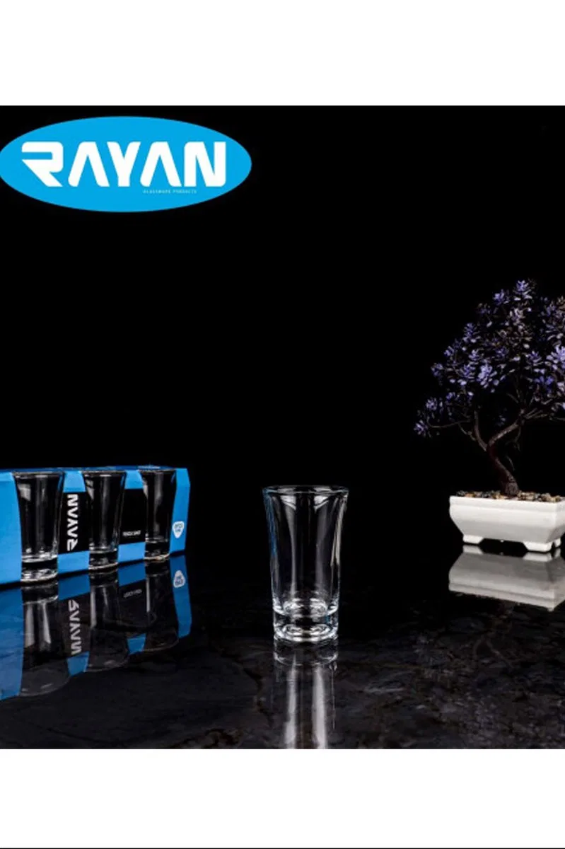Kahve Yanı 6'lı Su Bardağı Tosca Shot Royaleks-TG-2022 görsel 3