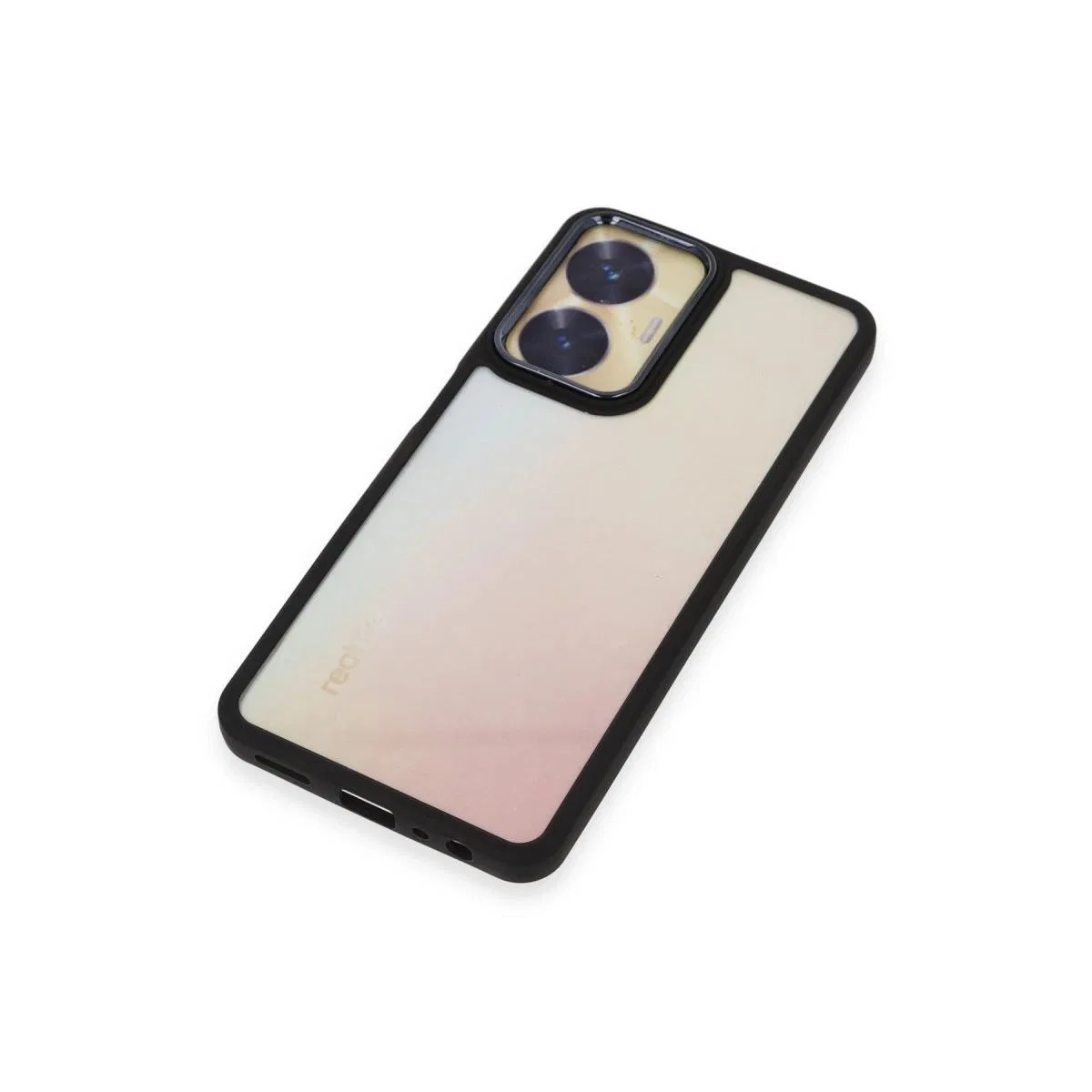 Realme C55 Kılıf Dora Kapak - Siyah görsel 6