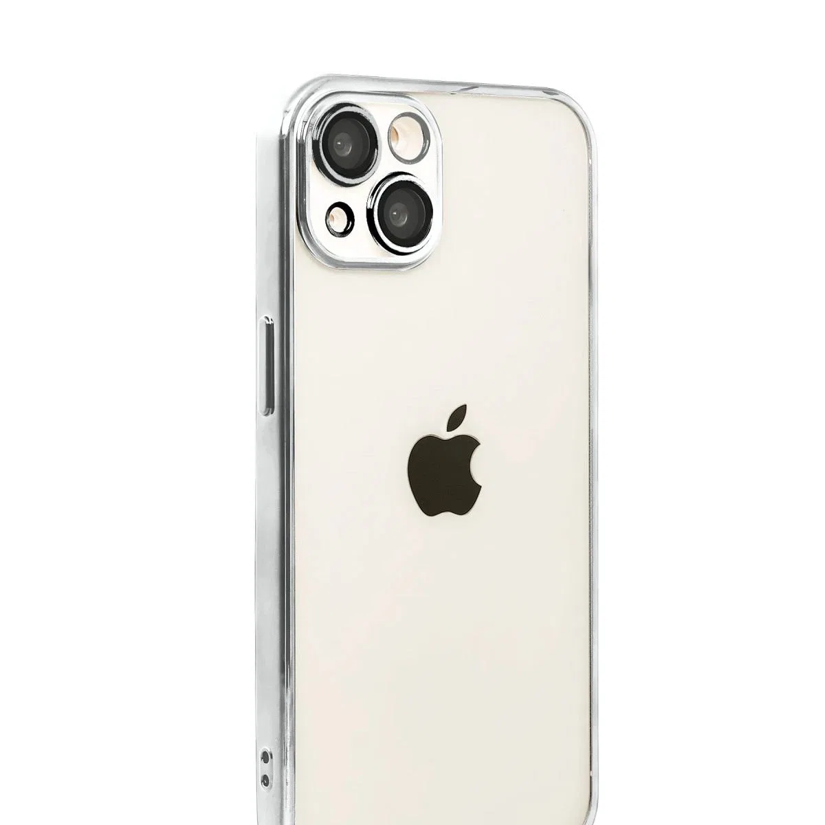 Apple İphone 15 Razer Lensli Silikon - Gümüş görsel 2