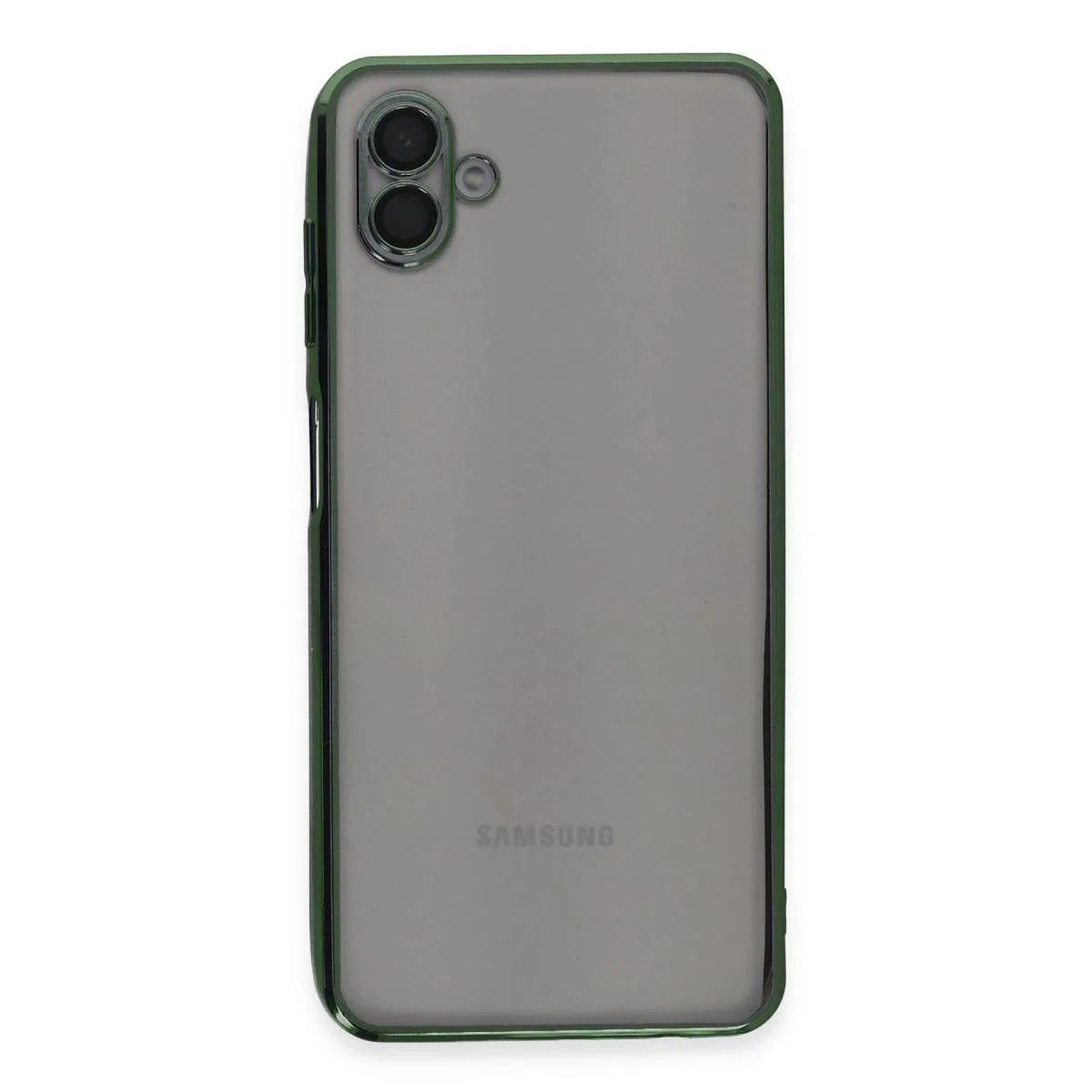 Samsung Galaxy A04 Kılıf Razer Lensli Silikon - Yeşil görsel 2