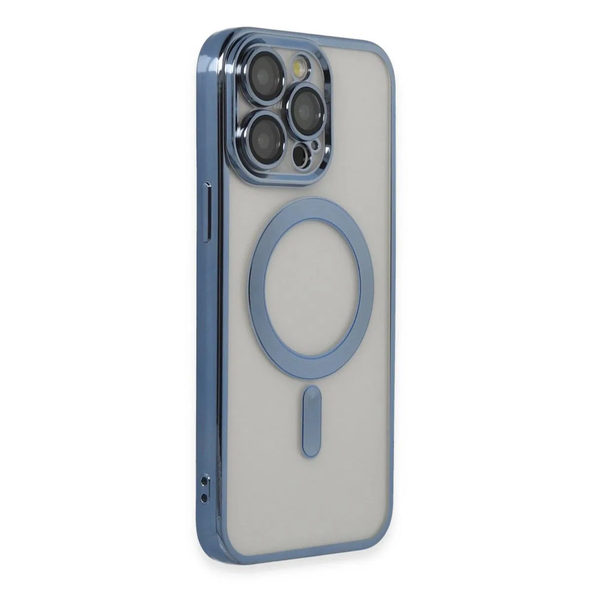 Apple İphone 14 Pro Max Kılıf Kross Magneticsafe Kapak - Sierra Blue görsel 2