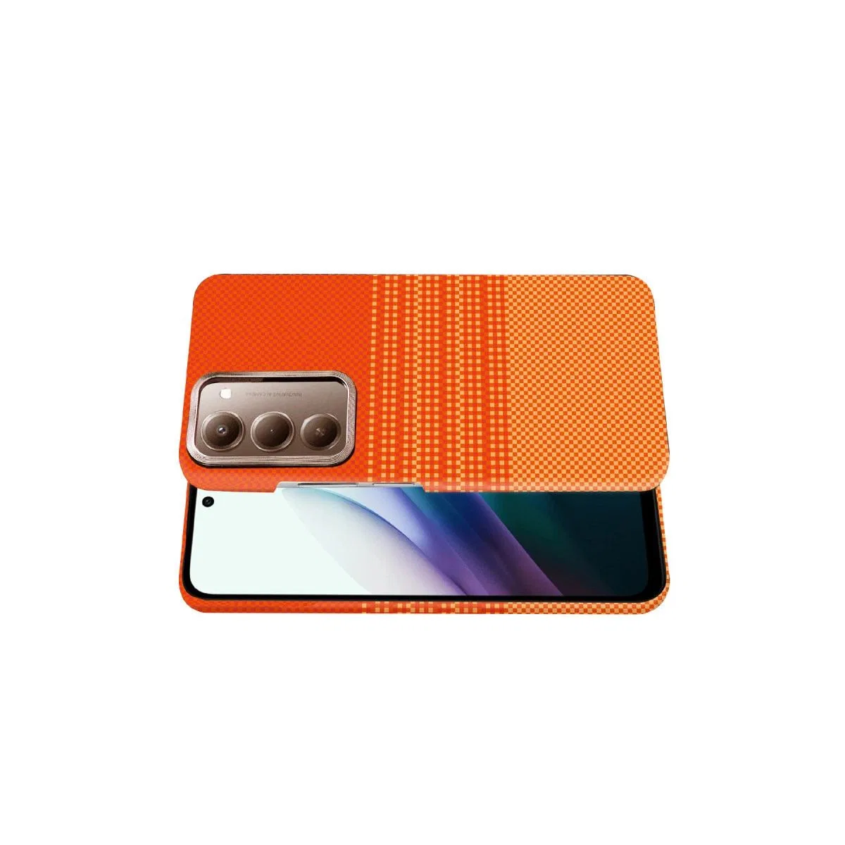 Xiaomi Redmi 15 4g Vega Magsafe Kapak - Turuncu görsel 3